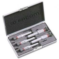 Coffret De 5 Tournevis Micro-Tech® Phillips® - AEFP.J1 - Facom | IFD Outillage